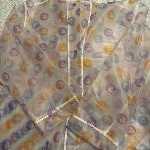 Disney Transparent Polka Dot Mickey Mouse Raincoat